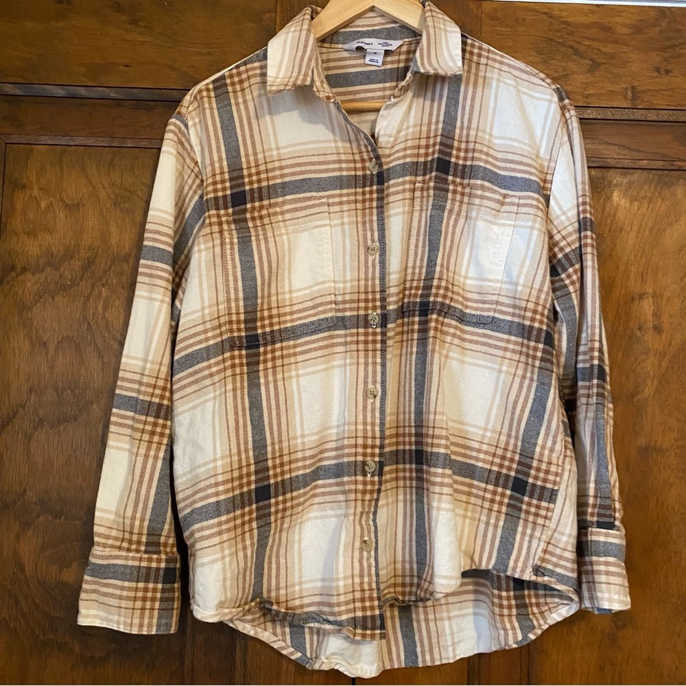 Old Navy Boyfriend fit Button-Up Shirt
